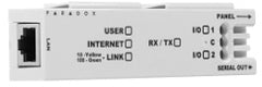 Paradox Internet Module network interface card with RJ-45 connector and LED indicators for structured cabling systems Main image