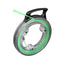 Klein Glow in the Dark Fish Tape 20-foot coiled with black handle and green glowing line for cable pulling