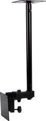 VMP small flat panel TV ceiling mount with adjustable bracket for 10 to 23 inch displays in black finish