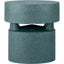 OWI 6.5-inch green 2-way landscape garden speaker with cylindrical design and weatherproof housing