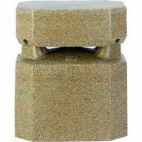 OWI 6.5 inch 2-way octagon landscape speaker in sandstone finish with protective grille
