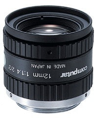 Computar 2/3 inch 12mm f1.4 megapixel lens with locking iris and focus mechanism Main image