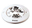 Hochiki NS conventional detector base with 93mA rating, white circular mount with internal wiring terminals and mounting hol…