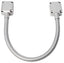 SECO-LARM 18-inch armored door cord with aluminum end caps and flexible metal conduit