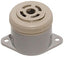 SECO-LARM miniature electronic security buzzer with gray cylindrical base and beige top cap, 85dB output