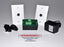 ETS SM5-M2 Zone Expander Microphone Kit with white microphone units, green circuit board, black cables, and power adapter