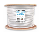 12/4 Audio Cable - White - 500ft