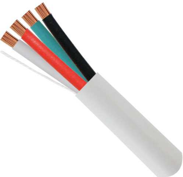 12/4 Audio Cable - White - 500ft Secondary image