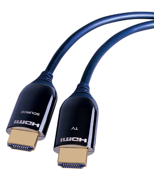 Vanco Active Optical HDMI Fiber Cable with HDR - 50ft Main image