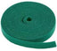 Green Rip-Tie 1/2 inch Velcro WrapStrap cable management roll, 75 feet length for organizing network cabling