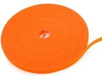 Orange Rip-Tie 1/2 inch Velcro WrapStrap 75ft roll for cable management and organization