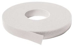 White 1/2 inch Velcro WrapStrap roll with 75 feet of reusable cable management tape