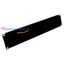 Wavenet 19-inch wide blank panel 2U rack mount with mounting holes, black steel finish