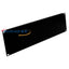 Wavenet 19-inch wide blank panel 3U rack mount with mounting holes, black steel construction for server rack cable management