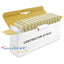 Wavenet 2-port single-gang ivory faceplate 25-pack with ID window labels in bulk contractor box