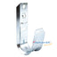Galvanized steel J-hook wall mount bracket with mounting holes and cable support channel, 1 5/16 inch size