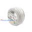 White 22/2 solid alarm wire 500ft coil with label showing security cable specifications