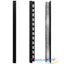 VCMC-4678S single-sided vertical cable manager with open slot design for organizing network cables in server racks