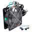 Wavenet single fan cooling module with 100-125VAC power, 68 CFM airflow, includes mounting hardware and cables
