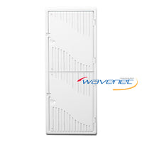 Wavenet PLASTIC, HINGED DOOR WITH LOCKABLE TRIM RING - 42"