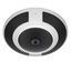 ZN8-80F12F18NL 12MP fisheye network camera with white and black dome housing for structured cabling systems