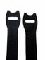Y-12-010-BK black cable wrap sleeves with cat ear design for organizing network cabling
