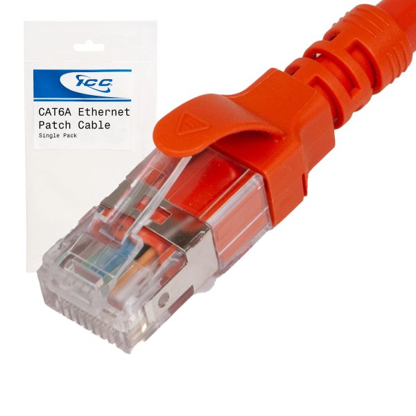 ICC Cat6A FTP Patch Cable - 25ft - Orange Main image