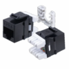 HD-6EKSJBK WAVENET Cat 6 Keystone Jack HD, Black