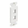 DWIN-2P-IV 2 Ports Decora Style Inserts Ivory