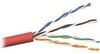 5E04UPOR4 Plenum Rated 350 MHZ Cat5e Cable, 1000 ft, Orange