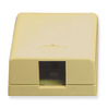 ICC Cabling Products IC107SB1IV Ivory 1 Port Surface Mount Box